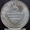 Austrian 5 Schillings (Reverse)
