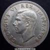 George VI South African Silver 5 Shillings (Obverse)