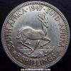 George VI South African Silver 5 Shillings (Reverse)