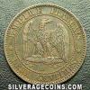 Napoleon III French Bronze 2 Centimes (Reverse)