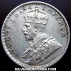George V British India Silver Rupee (Obverse)
