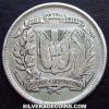 Dominican Silver Half Peso (Obverse)