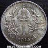 Corona de Plata Austriaca de Francisco José I (Reverso)
