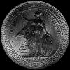 British Silver Trade Dollar (Obverse)