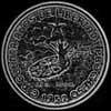 Cuban Silver 10 Centavos (50 years of the Republic) (Reverse)