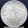 Cuban Silver 20 Centavos (50th years of the Republic) (Reverse)