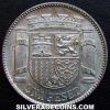 Second Republic Spanish Silver Peseta (Reverse)