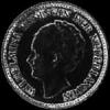 Wilhelmina I Dutch Silver Half Guilder (Obverse)