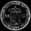 Wilhelmina I Dutch Silver Half Guilder (Reverse)