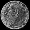 Leopold II Belgian Silver Franc (Dutch) (Obverse)