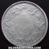 Albert I Belgian Silver Franc (Dutch, coin) (Reverse)