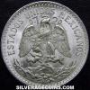Mexican Silver 50 Centavos (Obverse)