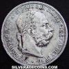 Corona de Plata Austriaca de Francisco José I (busto laureado) (Anverso)