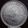 George VI South African Silver 5 Shillings (Capetown) (Reverse)