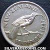 George VI New Zealander Sixpence (Reverse)