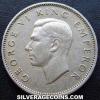 George VI New Zealander Shilling (Obverse)