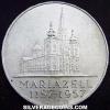 Austrian Silver 25 Schillings (Mariazell Basilica) (Reverse)