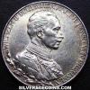 2 Marcos de Plata Prusianos de Guillermo II (25º año del reino) (Anverso)