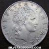Italian 50 Lire (large) (Obverse)