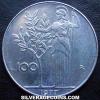 Italian 100 Lire (large) (Reverse)