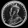 George V British India Silver 2 Annas (Obverse)