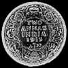 George V British India Silver 2 Annas (Reverse)