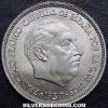 Franco Spanish 25 Pesetas (Obverse)