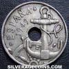 Franco Spanish 50 Cents (arrows upwards) (Obverse)