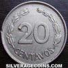 Ecuadorian 20 Centavos (Nickel clad Steel) (Reverse)