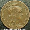 French Bronze 5 Centimes (Modern Republic) (Obverse)