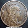 French Bronze 10 Centimes (Modern Republic) (Obverse)