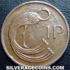 Irish Bronze Penny (Reverse)