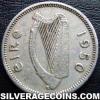 Irish Threepence (Obverse)