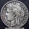 French Silver Franc (Liberty Head) (Obverse)