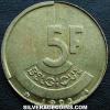 Belgium 1993 5 Francs