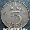 Netherlands 1948 5 Cents