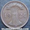 Germany 1924 J 2 Rentenpfennig