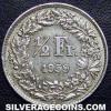 Switzerland 1959 B 50 Rappen