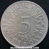 Germany 1951 D 5 Marks