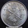 Australia 1951 (m) 1 Florin