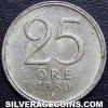 Sweden 1950 TS 25 Öre