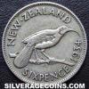 New Zealand 1934 6 Pence
