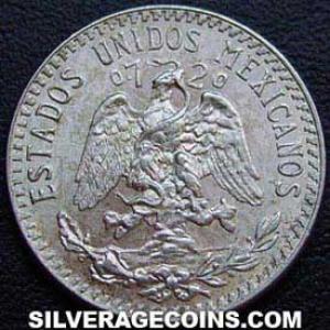 1942 Mexican Silver 20 Centavos (Obverse)