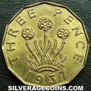 1937 George VI British Threepence (Reverse)