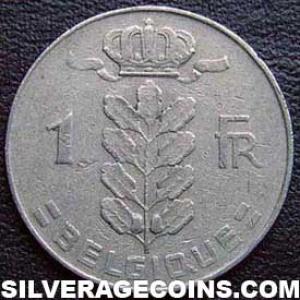 1950 Leopold III Belgian Franc (French, coin) (Obverse)
