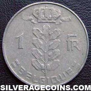 1964 Leopold III Belgian Franc (French, coin) (Obverse)
