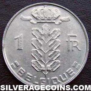 1988 Leopold III Belgian Franc (French, coin) (Obverse)