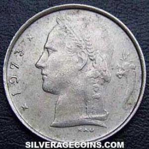 1973 Leopold III Belgian Franc (Dutch) (Reverse)