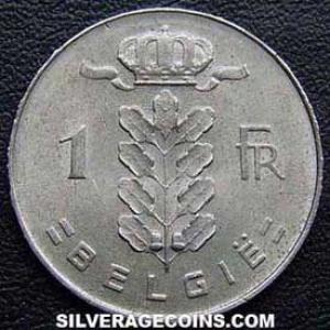 1975 Leopold III Belgian Franc (Dutch) (Obverse)