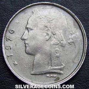 1976 Leopold III Belgian Franc (Dutch) (Reverse)